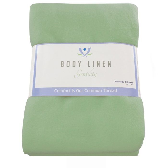 Spa Fleece Blanket - Sage