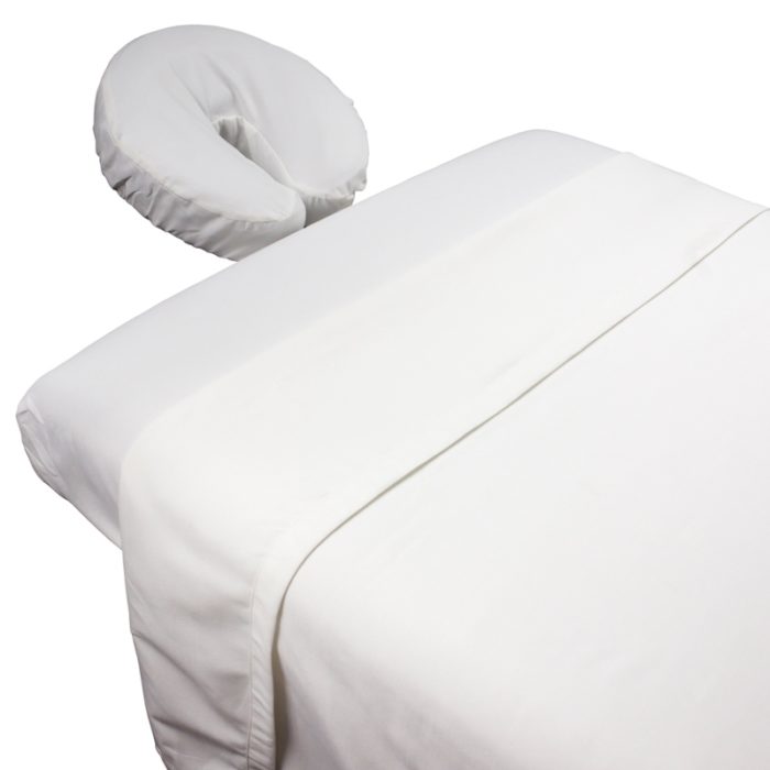 Microfiber Spa Sheet Set - White