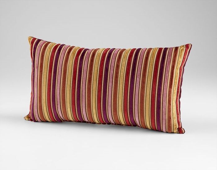 Vibrant Strip Pillow